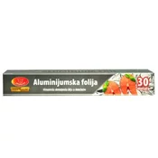Domacinski Aluminijumska folija 10 mikrona, 30m