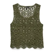 VERO MODA Top z naramnicami VMELSA  oliva
