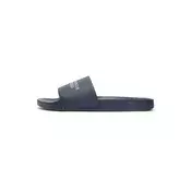 TOMMY HILFIGER Nizki natikači  temno modra / off-bela