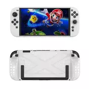 Zaštitna maska otporna na ogrebotine za Nintendo Switch 2 - Bijela