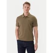 Calvin Klein Jeans Polo majica LV040EM269 Khaki Regular Fit