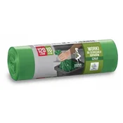Stella AZ Vrečke za sortiranje odpadkov STEKLENE 120L 10 kosov zelene