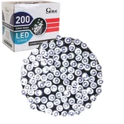 shumee LED lučke za božično drevo 200 kosov hladno bele barve - za zunanjo in notranjo uporabo, dolžina kabla 10 m.