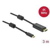 Delock aktivni USB Type-C na HDMI kabel (DP Alt nacin) 4K 60 Hz, 3 metra dugacak
