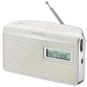 GRUNDIG radio radio MUSIC WS 7000, white/silver