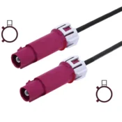 shumee FAKRA D kabel vtič VODOODPORN RG174 10 m