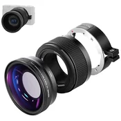 Neewer wide angle lens for Sony ZV1 (black)