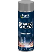 Bostik Super Color univerzalna barva v spreju 400 ml za aluminij