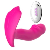 Gardj Europe Stimulator – silikonske hlačke z vibratorjem in pulzatorjem, USB, 10 funkcij/ogrevanje