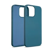 shumee Silikonski ovitek Beline za iPhone 14 Pro Max, moder