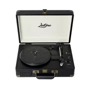 Latone RetroCase Black Prenosni gramofon