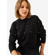 Bianco Lucci Pulover Pullover črna