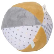 Plišana lopta Saro Baby - Sweet & Fun, senf