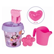 Smoby vedro set Minnie Garnished Bucket s kanglico velikost 18 cm