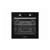 Tesla Ugradna rerna BO900SB, Ventilatorska, 80 L, Mehanicka, Crna