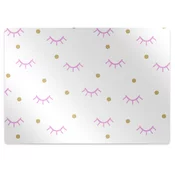 Decormat Podloga za stol Dots and eyelids 140x100 cm 2 cm