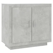 Komoda siva boja betona 80x40x75 cm od konstruiranog drva