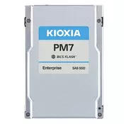 Kioxia SSD PM7-R 30.72TB 2.5 (15mm) SAS 24Gb/s SED Read Intensive DWPD 1 | KPM7VRUG30T7