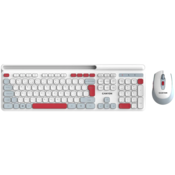 CANYON HSET-W5 EN/AD Keyboard+Mouse AAA+AA Wireless White