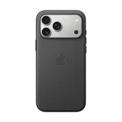 iPhone 17 Pro Max APPLE TECHWOVEN silikonska futrola za telefon s tkaninskom stražnjom stranom, MagSafe, CRNA MGF84ZM/A
