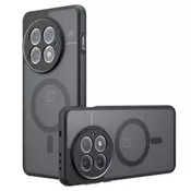 Hibridni ovitek PureFrost MagSafe za OnePlus 13 - black
