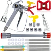 Rosfix ROSFIX SET BRIZGALNA PIŠTOLA 517 Z GLAVO, LANCA 30 CM, FILTRI, USMERNIKI | 248 BAR, 1/4, 7/8, 60/100/30 MESH, (5000010070)