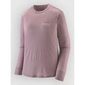 Patagonia Cap Cool Merino Blend Graphic Longsleeve Lyc quiet vlt