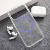Maska Mag Case Clear Slim za iPhone 17 Pro ljubicasta