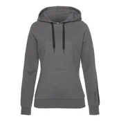 BENCH Sweater majica, tamo siva