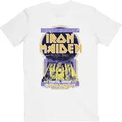 Iron Maiden Powerslave Japan Flyer White XL Majica