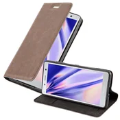 Cadorabo Cadorabo Ohišje, združljivo z Sony Xperia XZ2 v kavovinsko rdeča - Zaščitni ovitek z magnetnim zapiranjem, stoječo funkcijo in režo za kartice, (20549099)