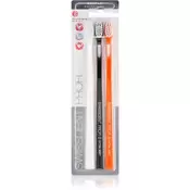 Swissdent Gentle Trio četkica za zube White, Black, Orange (Extra Soft) 3 kom