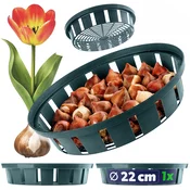 KADAX košara za čebulice, cvetlične čebulice, tulipane, pokrovčke za sajenje, 18 cm, (5000362470)