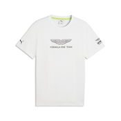 PUMA x ASTON MARTIN ARAMCO F1 TEAM Essentials Tee Men, Motorsport, White, XS