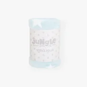 Jungle Bebi cebe zvezdica plava 100x130cm