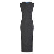 KARL LAGERFELD JEANS Obleka  Metallic antracit