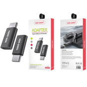 Adapter Tip - C Samec na Samica - Črna KP34186