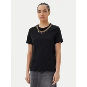 Silvian Heach Majica GPP25098TS Črna Regular Fit