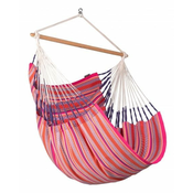 La Siesta Viseca stolica Habana Comfort, do 130 kg, Flamingo