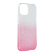 OEM Prozorna roza torbica za iPhone 13 Shining