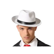 Bel gangsterski klobuk