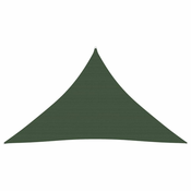 Jedro za zaštitu od sunca 160 g/m2 tamnozeleno 5 x 5 x 6 m HDPE