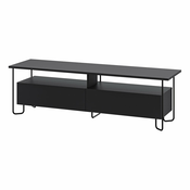 Črna TV omarica 150x45 cm Dilly – Marckeric