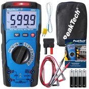 slomart PeakTech 3350 True RMS Multimeter (6000 štev.), CAT III 600V