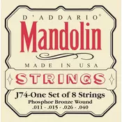 DADDARIO STRUNE DADDARIO mandolina J74