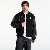 Bomber PLEASURES Zero Pleasures Varsity Jacket Black L