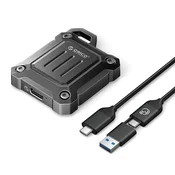slomart Ohišje za disk Orico XAM2 M.2 2230 USB-C 3.2 taktično - črno