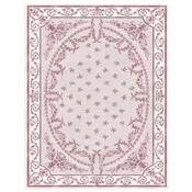 Casa Padrino Luxury Baroque Living Room Carpet Pink/White - Various Sizes