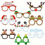 Mormark Božična očala (9 kosov) | PAPERGLASSES