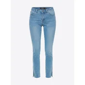 KOROSHI Kavbojke  moder denim